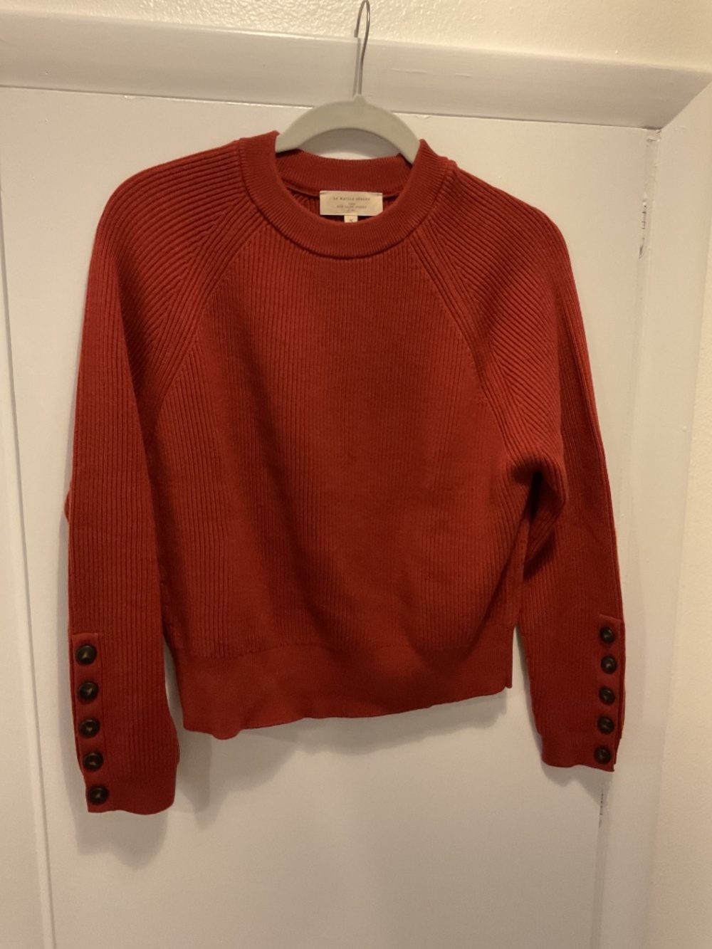 Sezane Sami Sweater, Rosewood color, Size Medium - Picture 3 of 6